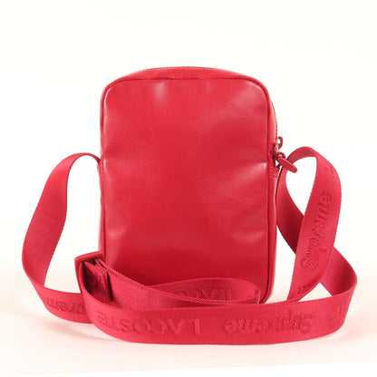 18SS ×LACOSTE L!VE フェイクレザー ショルダーバッグ(Shoulder Bag)