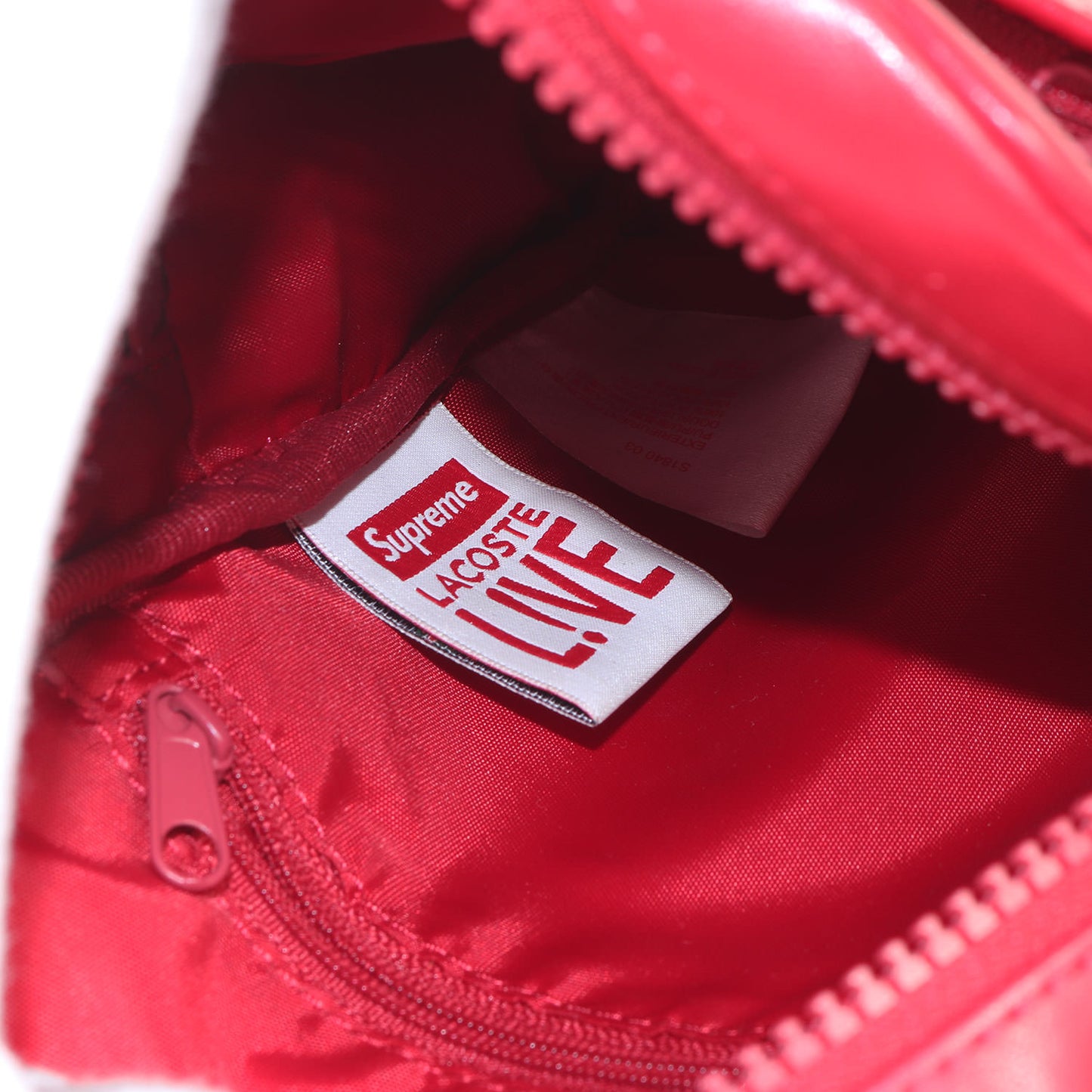 18SS ×LACOSTE L!VE フェイクレザー ショルダーバッグ(Shoulder Bag)