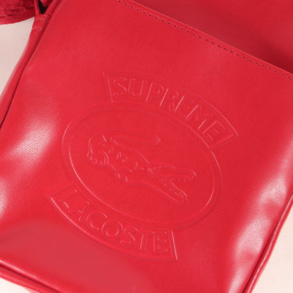 18SS ×LACOSTE L!VE フェイクレザー ショルダーバッグ(Shoulder Bag)