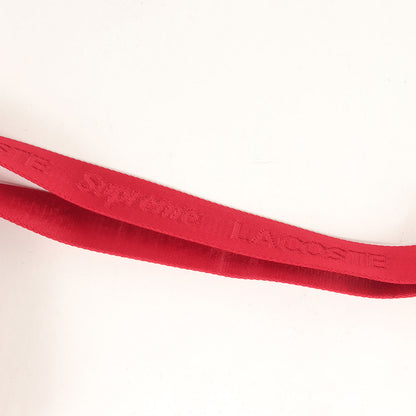 18SS ×LACOSTE L!VE フェイクレザー ショルダーバッグ(Shoulder Bag)