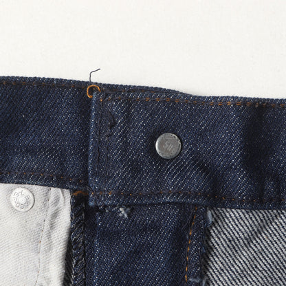 80s 720-0217 スチューデント デニムパンツ(濃紺 / USA製)