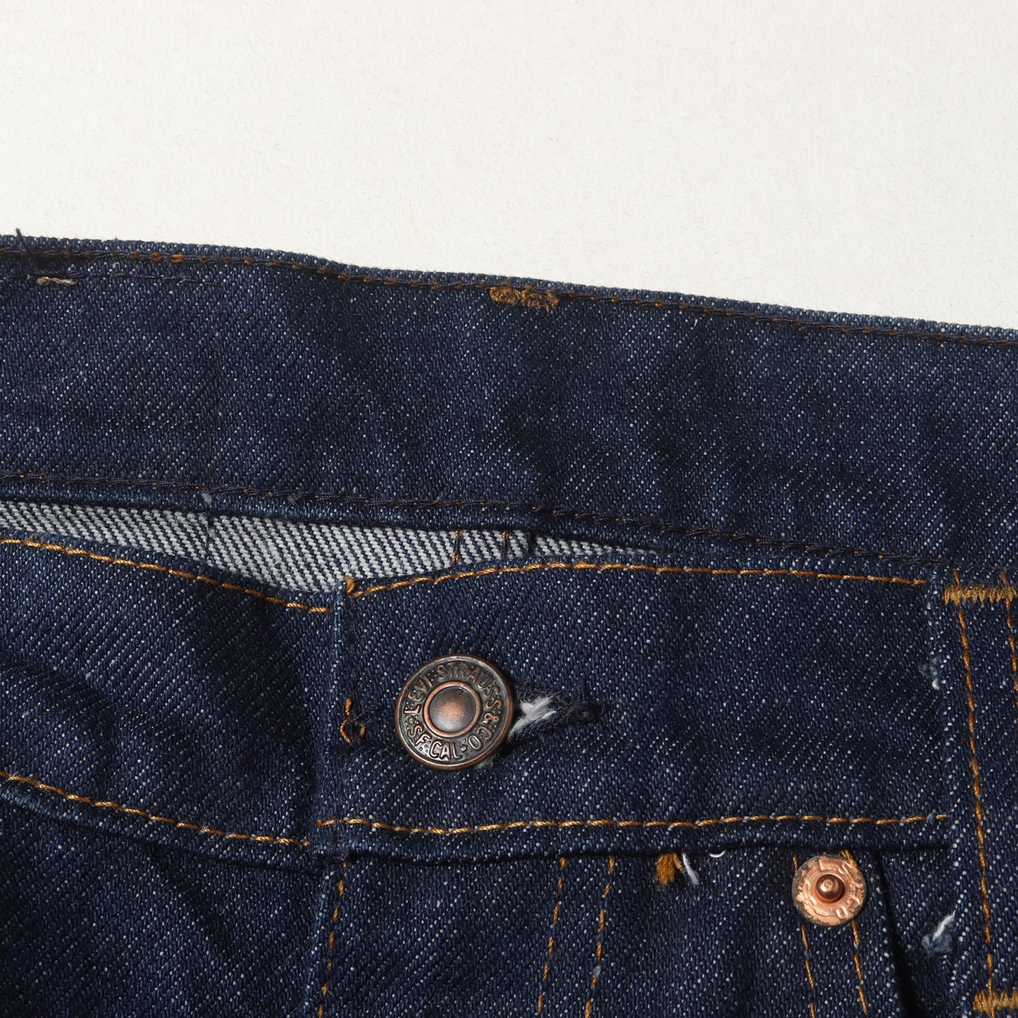 80s 720-0217 スチューデント デニムパンツ(濃紺 / USA製)