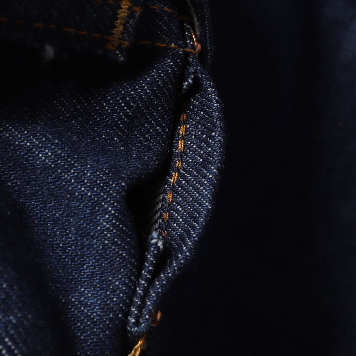 80s 720-0217 スチューデント デニムパンツ(濃紺 / USA製)