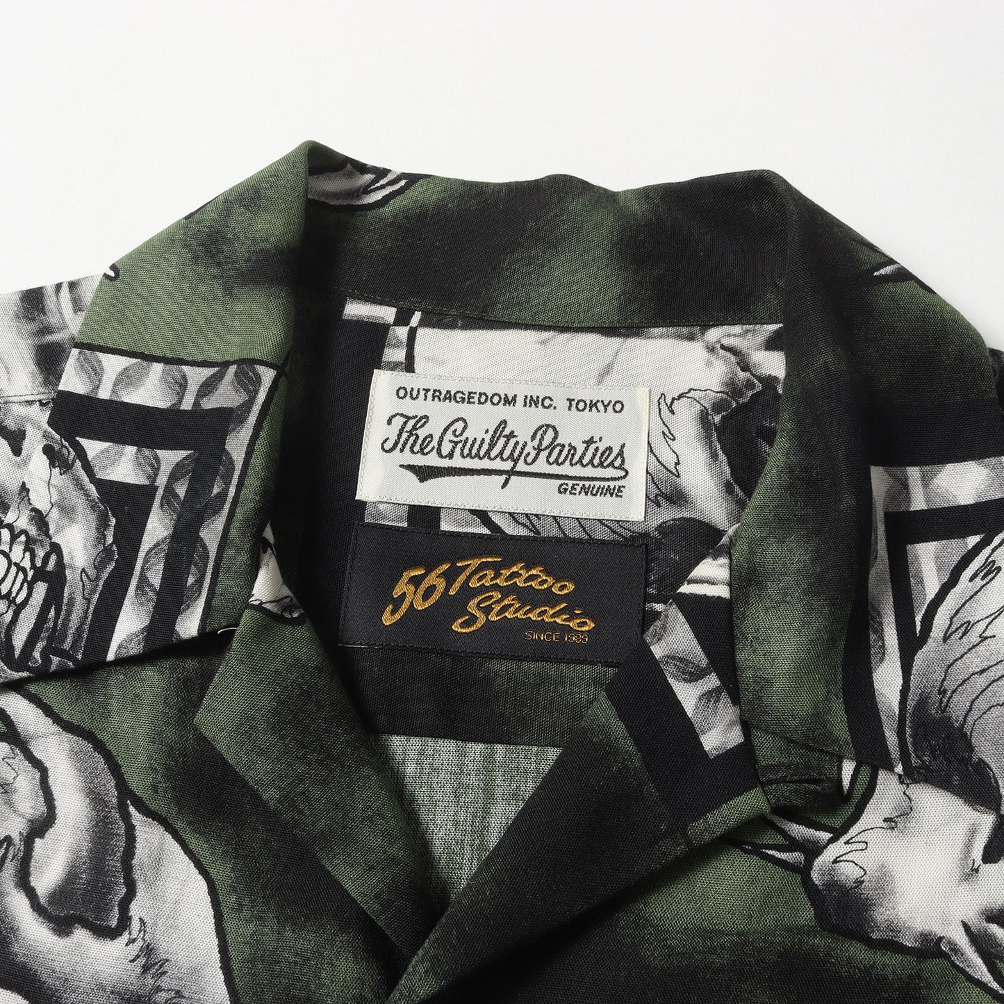 22SS ×56 TATTOO STUDIO ハワイアンシャツ / アロハシャツ(HAWAIIAN SHIRT S/S)