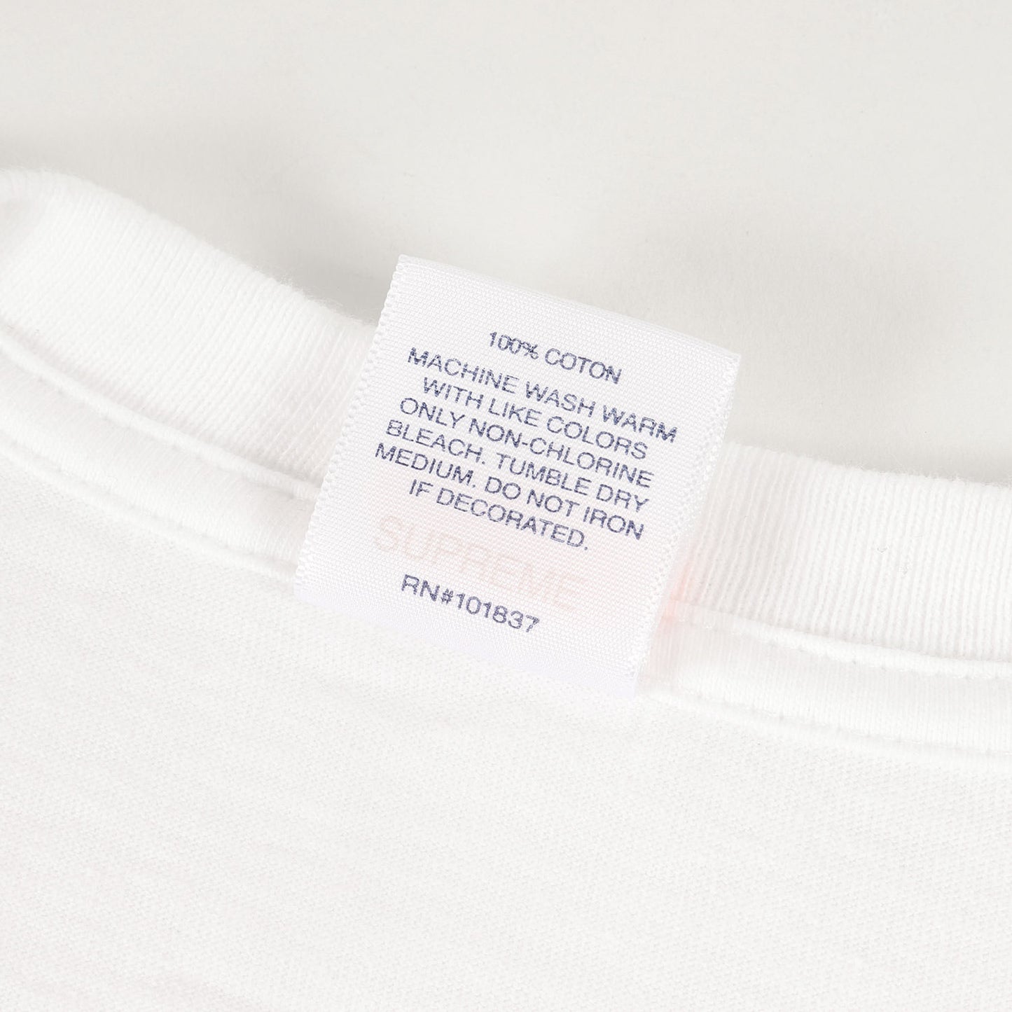 22AW メッセージロゴ Tシャツ(Dont Fuck Around Tee)