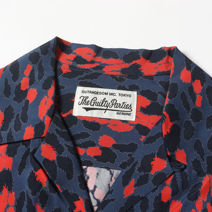 21SS レオパード柄 ハワイアンシャツ / アロハシャツ(LEOPARD HAWAIIAN SHIRT S/S)