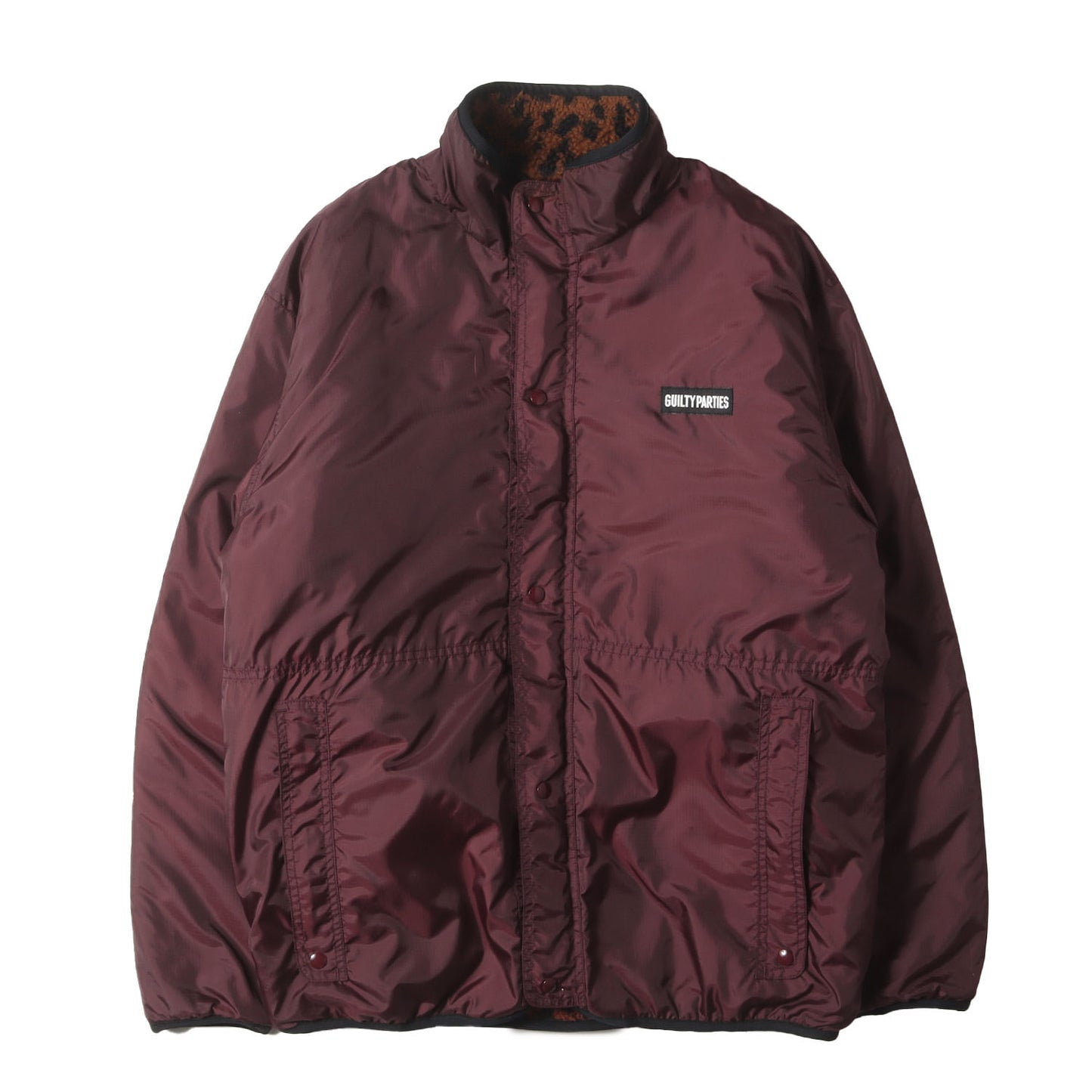 20AW レオパード柄 リバーシブル フリース ジャケット(REVERSIBLE BOA FLEECE JACKET)