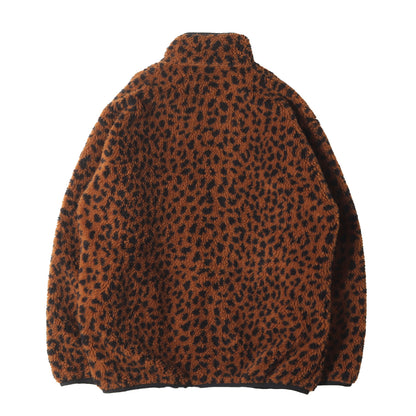 20AW レオパード柄 リバーシブル フリース ジャケット(REVERSIBLE BOA FLEECE JACKET)