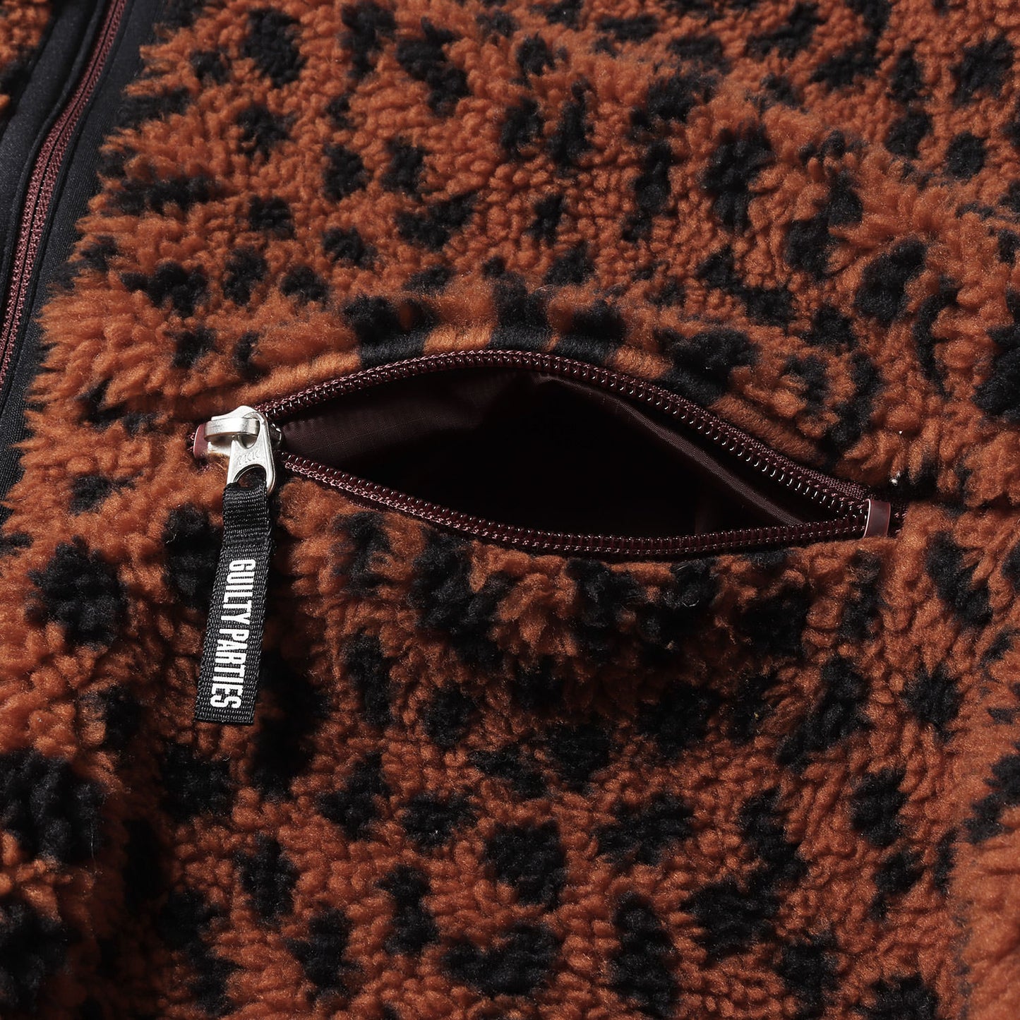 20AW レオパード柄 リバーシブル フリース ジャケット(REVERSIBLE BOA FLEECE JACKET)