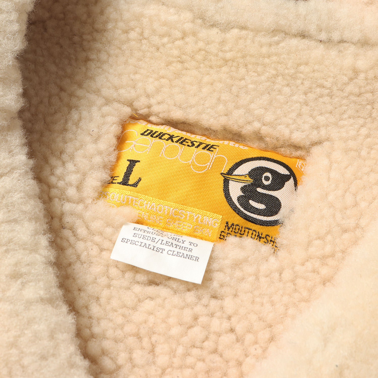 GOOD ENOUGH (グッドイナフ) 90s シープムートンレザー ランチ