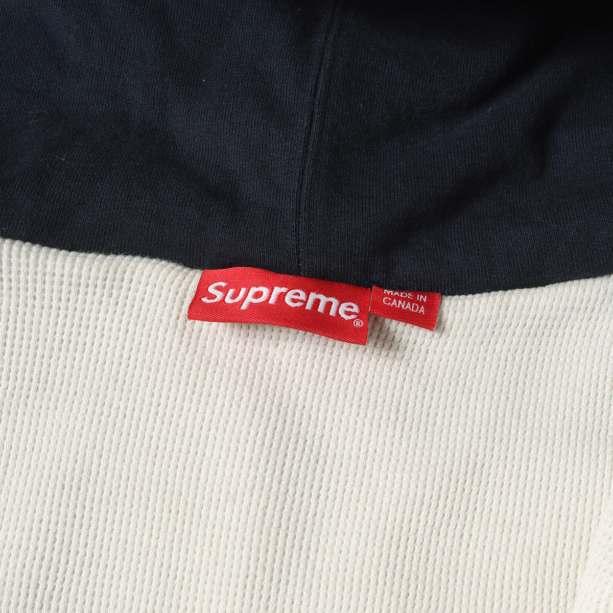 リフレクター フードロゴ サーマル付きジップ スウェットパーカー(3M Reflective Logo Thermal Zip Up)