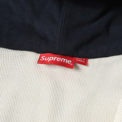 リフレクター フードロゴ サーマル付きジップ スウェットパーカー(3M Reflective Logo Thermal Zip Up)