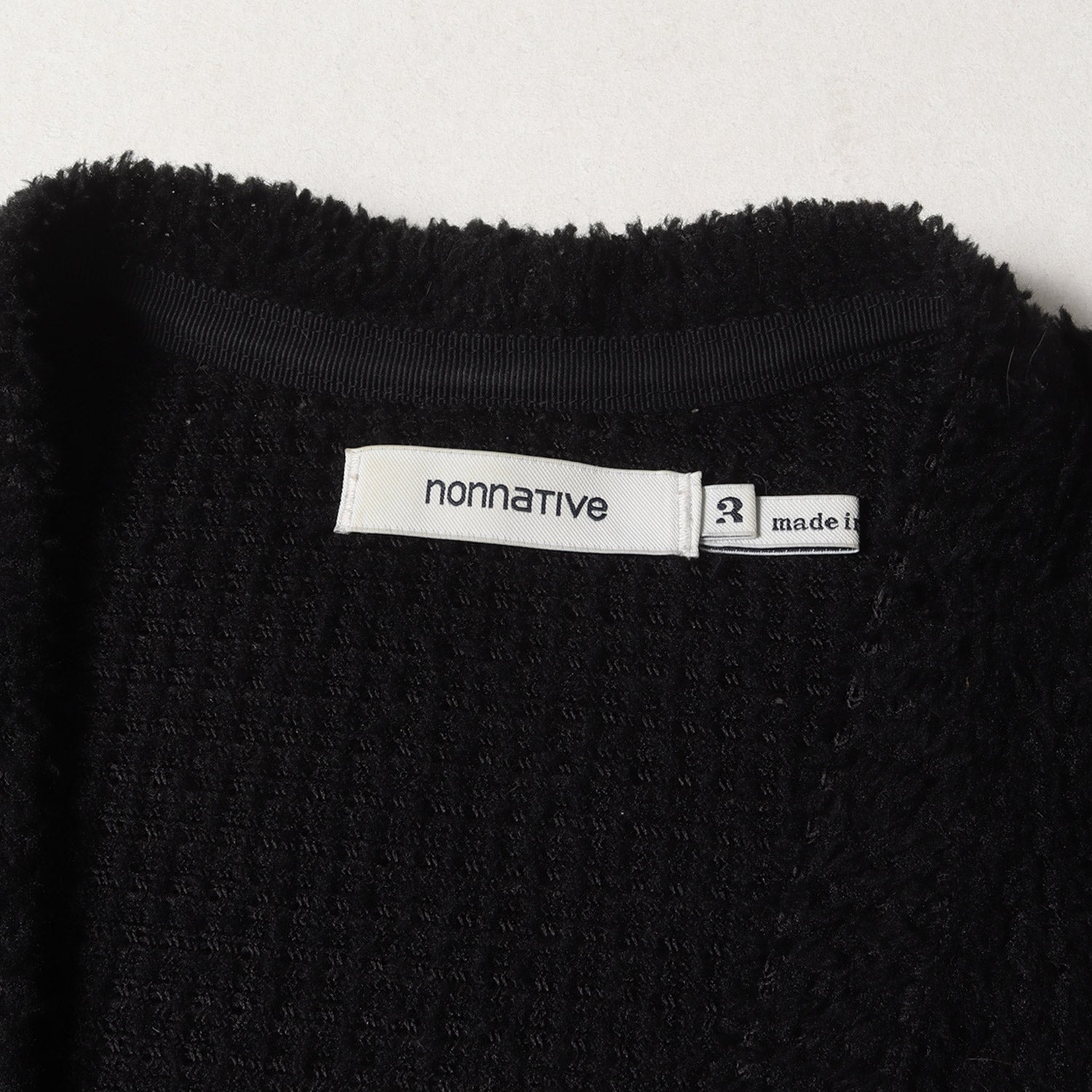 専用　22SS ノンネイティブ NN-C4101 フリース カーディガン 茶 DWELLER CARDIGAN POLY FLEECE POLARTEC ALPHA DIRECT (NN-C4101