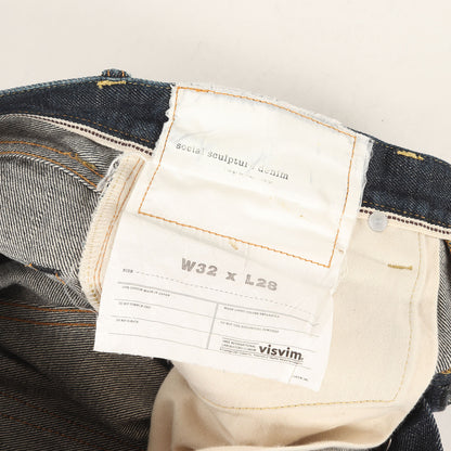 スリム ストレート リジッド デニムパンツ(SOCIAL SCULPTURE DENIM 10R)