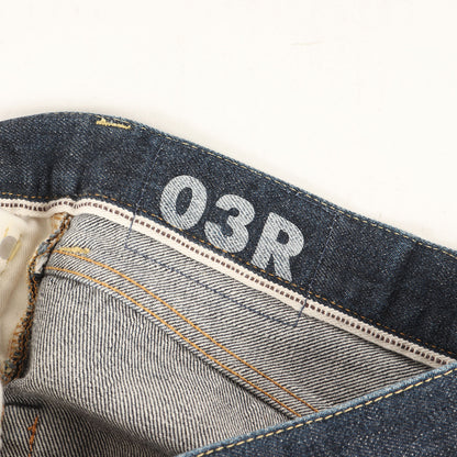 スリム ストレート リジッド デニムパンツ(SOCIAL SCULPTURE DENIM 03R)