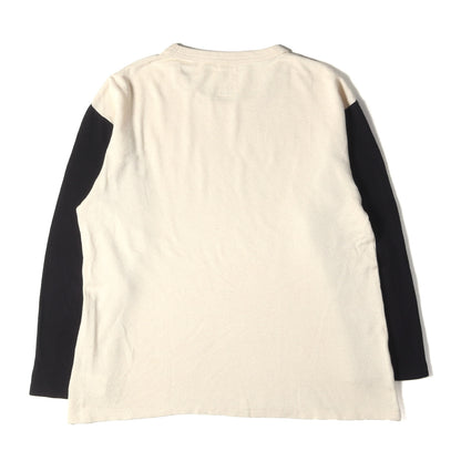 20AW コットン/カシミヤ ロングスリーブ ベースボール Tシャツ (BASEBALL TEE L/S﻿)