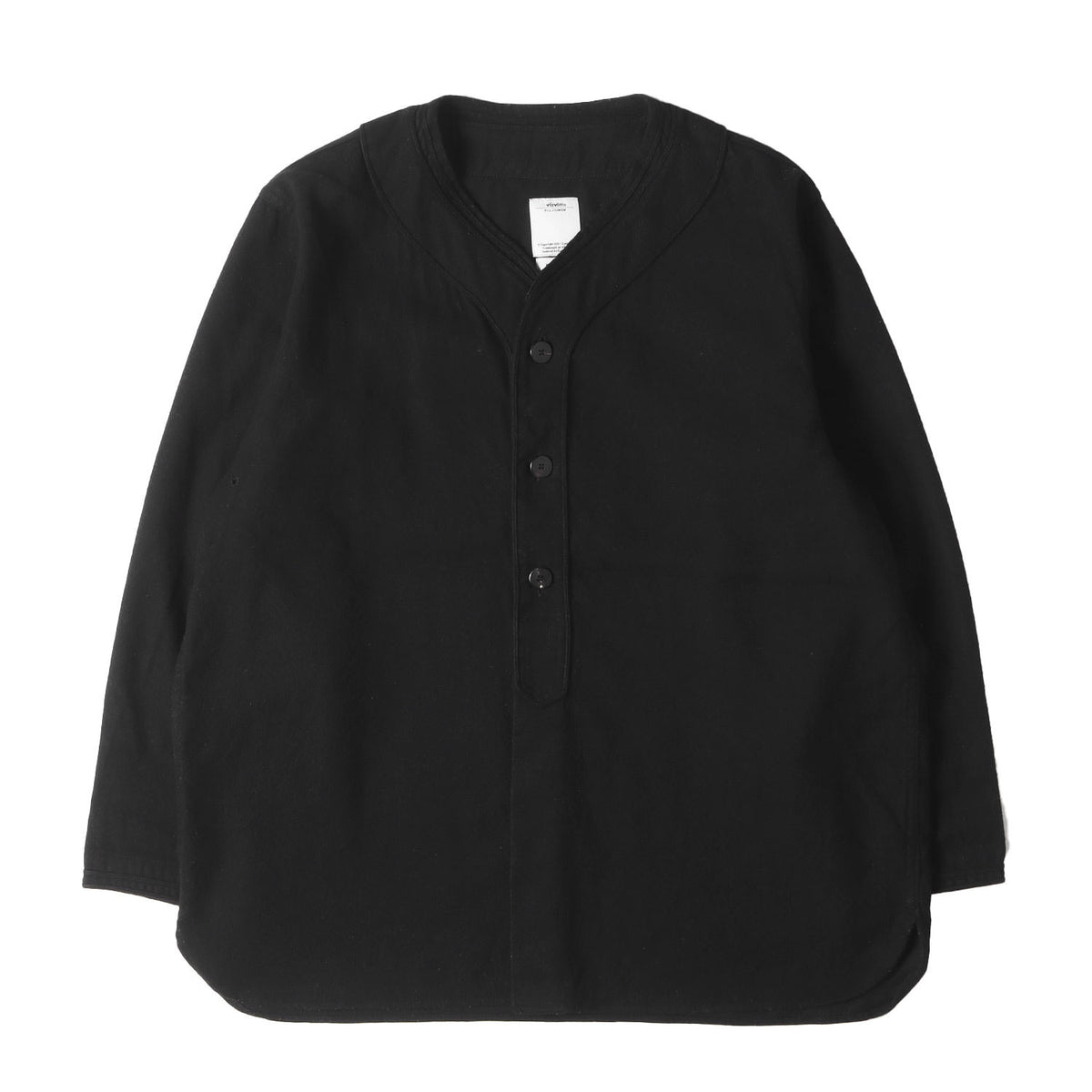 ウール/リネン ベースボールシャツ(DUGOUT SHIRT L/S WOOL/LINEN)
