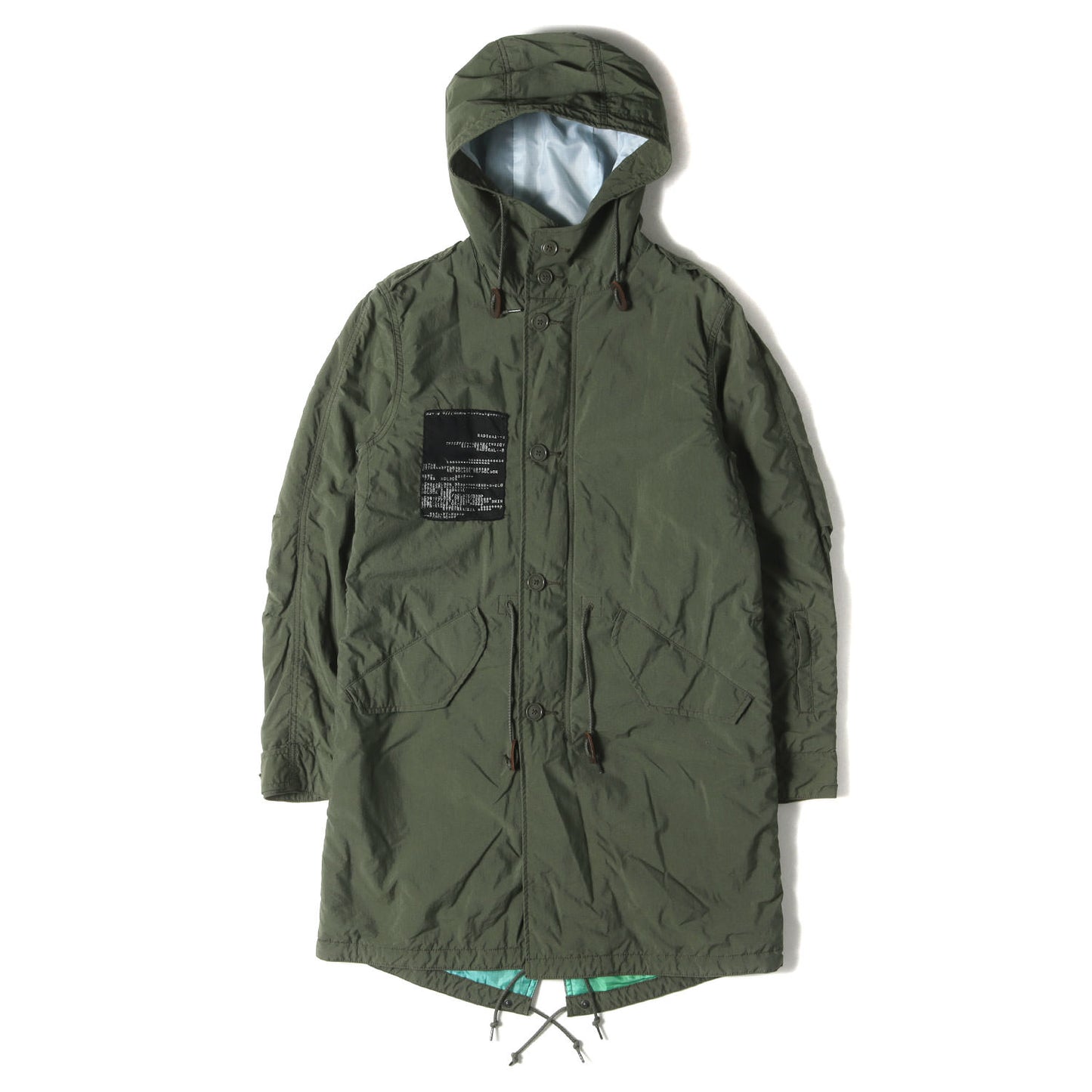 ×Tom Hingston ×ALPHA ナイロン フィッシュテール モッズコート(MODS PARKA)