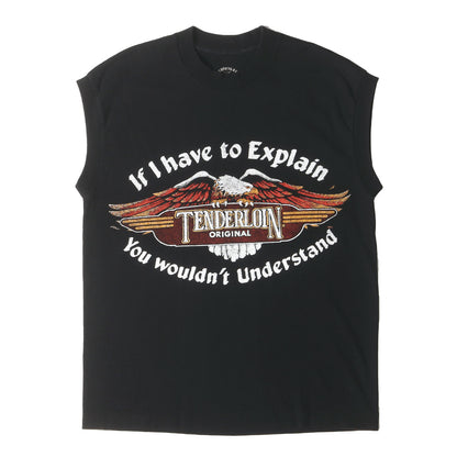 イーグル グラフィック ノースリーブ Tシャツ