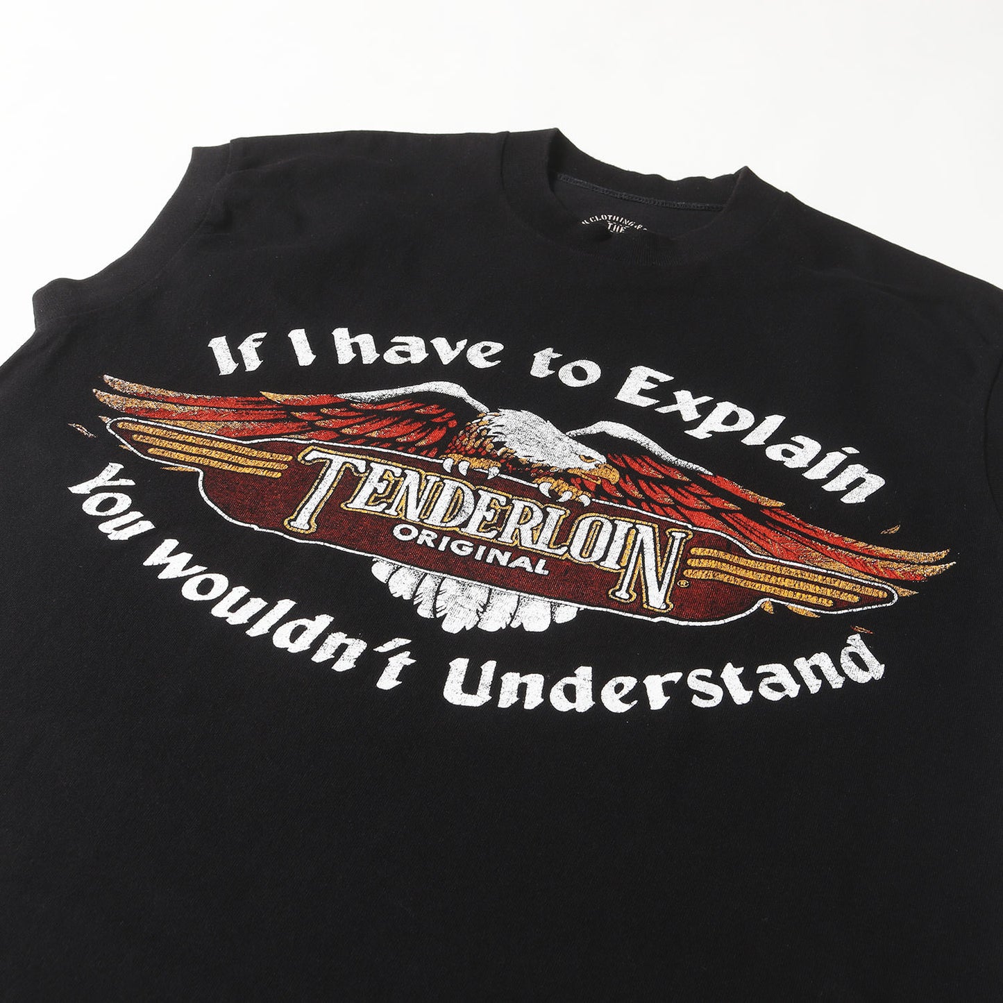 イーグル グラフィック ノースリーブ Tシャツ