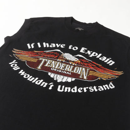 イーグル グラフィック ノースリーブ Tシャツ