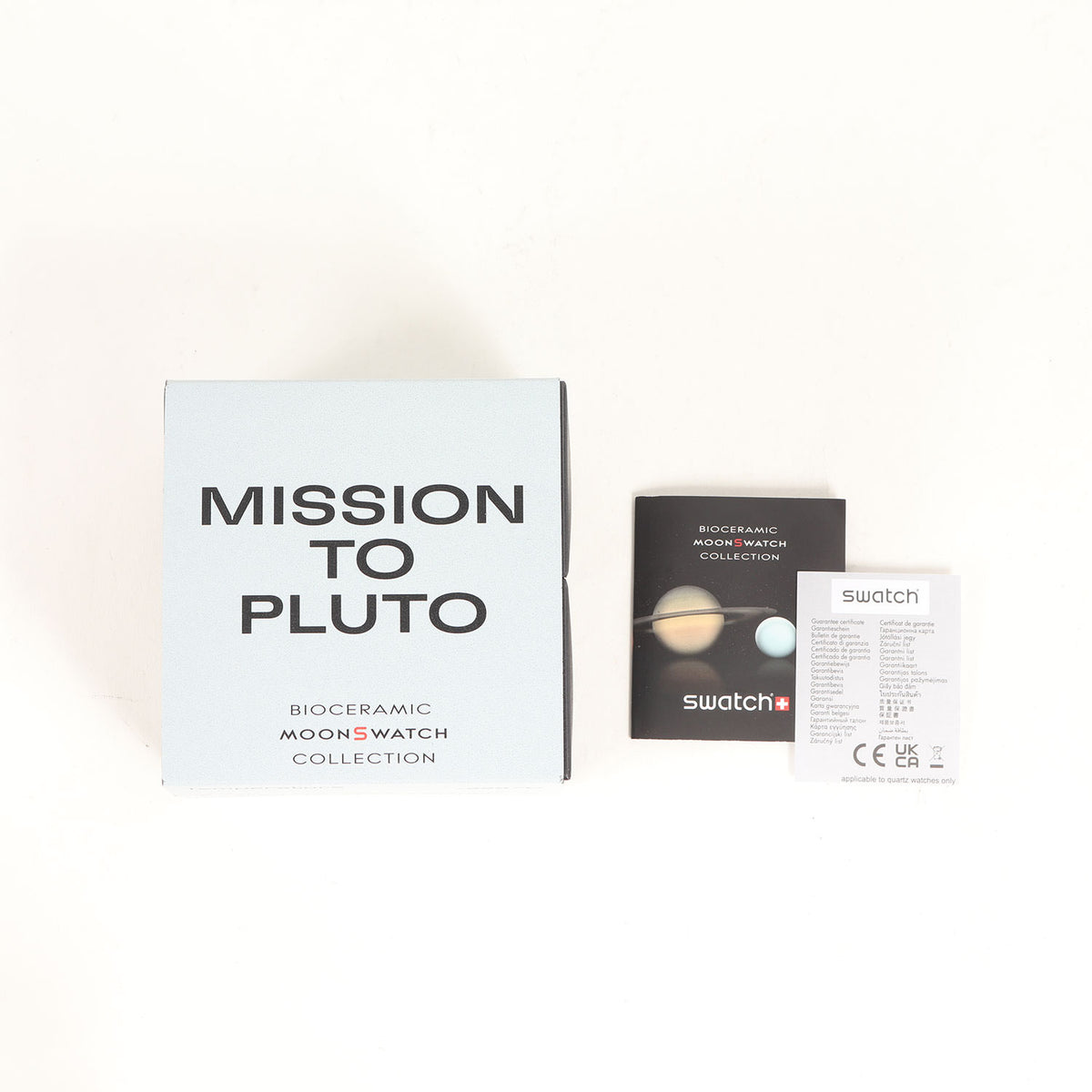 ×Swatch MISSION TO THE PLUTO / 冥王星モデル 腕時計 / ウォッチ(S033M101)