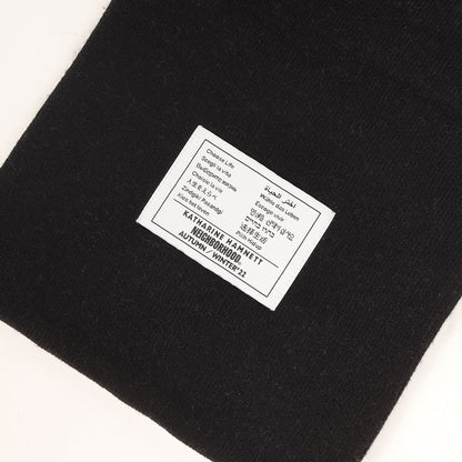 22AW ×KATHARINE HAMNETT ブランドロゴ マフラー