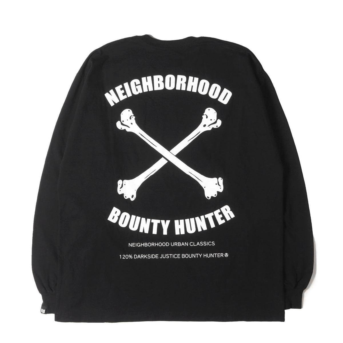 22AW 初売り限定 ×BOUNTY HUNTER クロスボーン ロングスリーブ Tシャツ