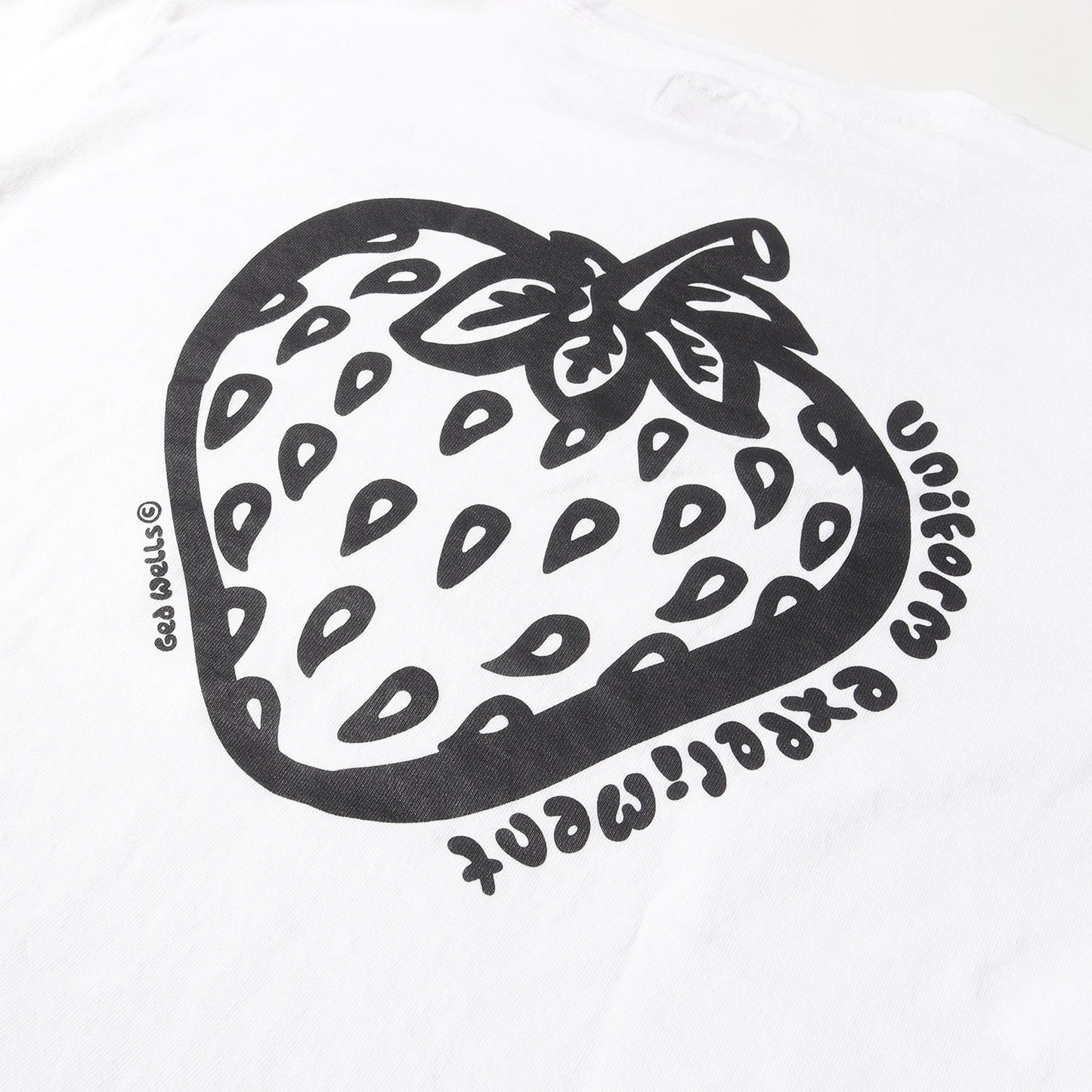 23AW ×insane グラフィック ワイド Tシャツ(MONOCHROME WIDE TEE)