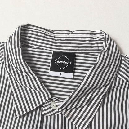 23SS ビッグロゴ ストライプ バギー シャツ(BIG LOGO L/S BAGGY SHIRT)