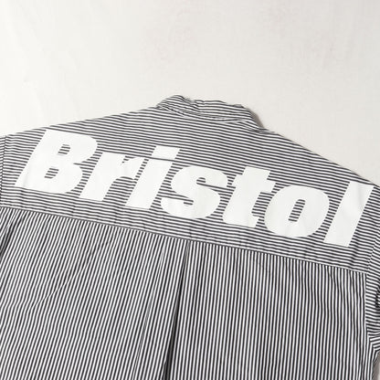 23SS ビッグロゴ ストライプ バギー シャツ(BIG LOGO L/S BAGGY SHIRT)