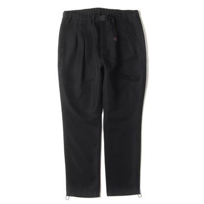 22SA ×GRAMICCI 2タック ストレッチ イージーパンツ(WALKER ANKLE CUT EASY SLACKS POLY TWILL)