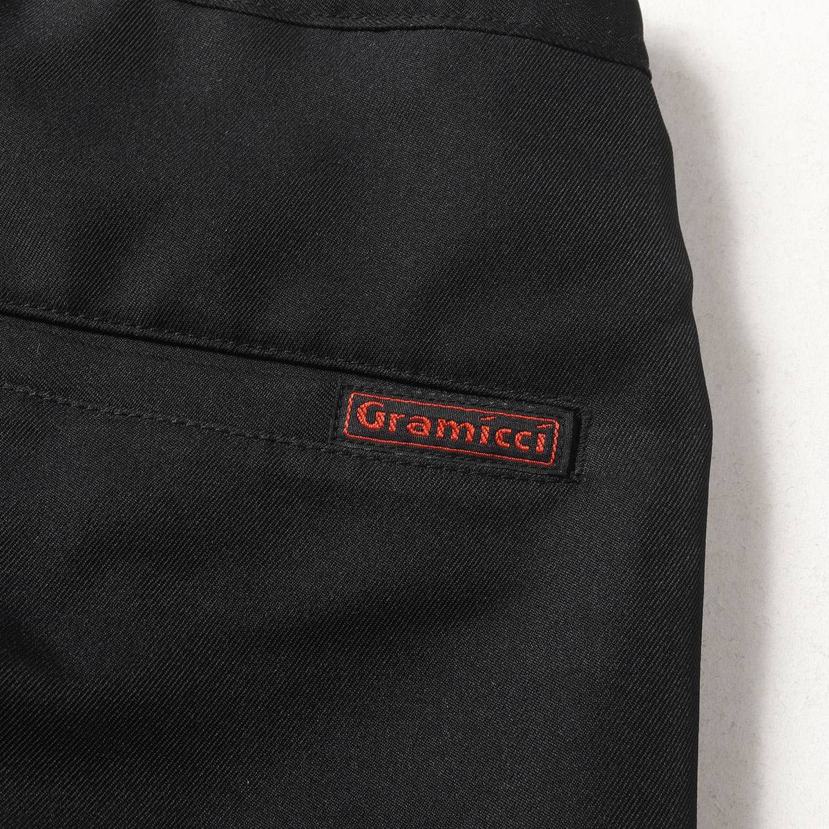 22SA ×GRAMICCI 2タック ストレッチ イージーパンツ(WALKER ANKLE CUT EASY SLACKS POLY TWILL)