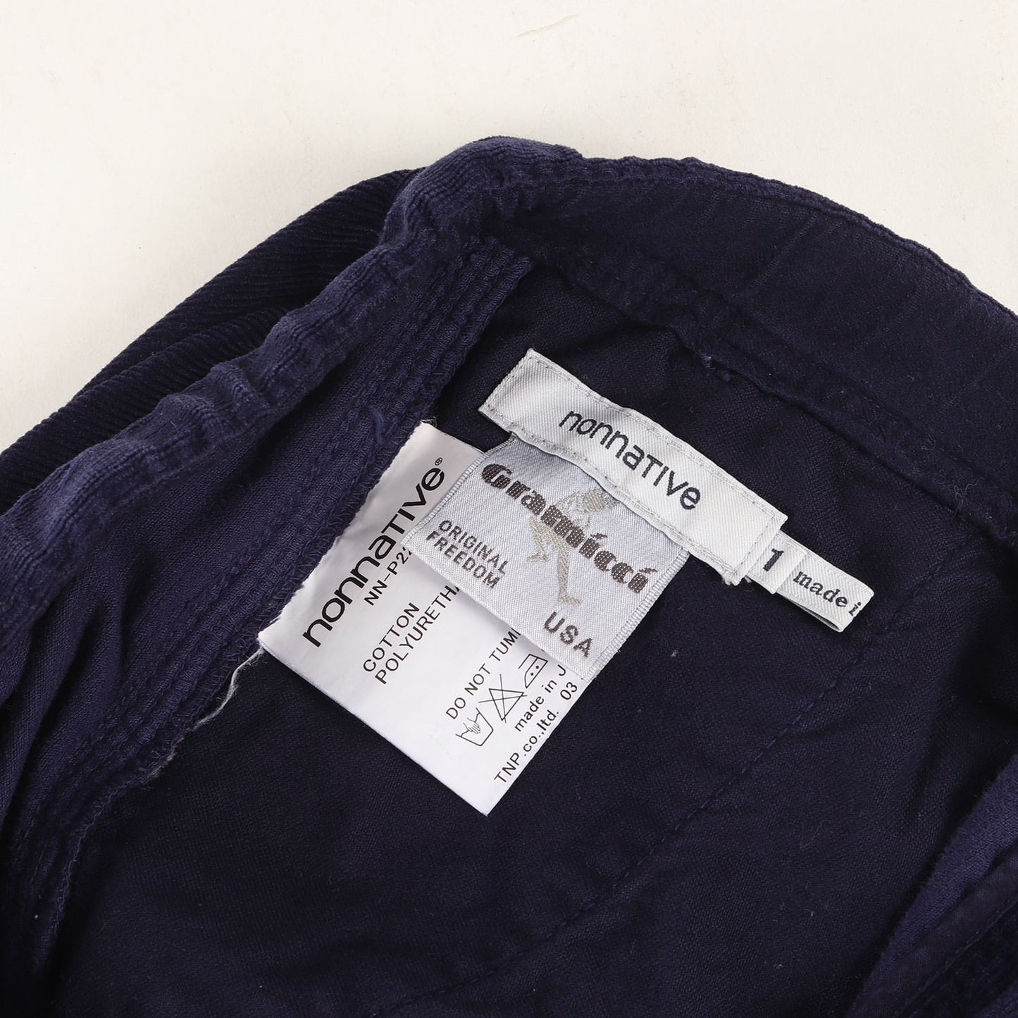 ×GRAMICCI ストレッチ コーデュロイ イージーパンツ