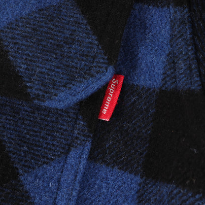 ロゴ刺繍 バッファローチェック ウールシャツ(1-800 Buffalo Plaid Shirt)