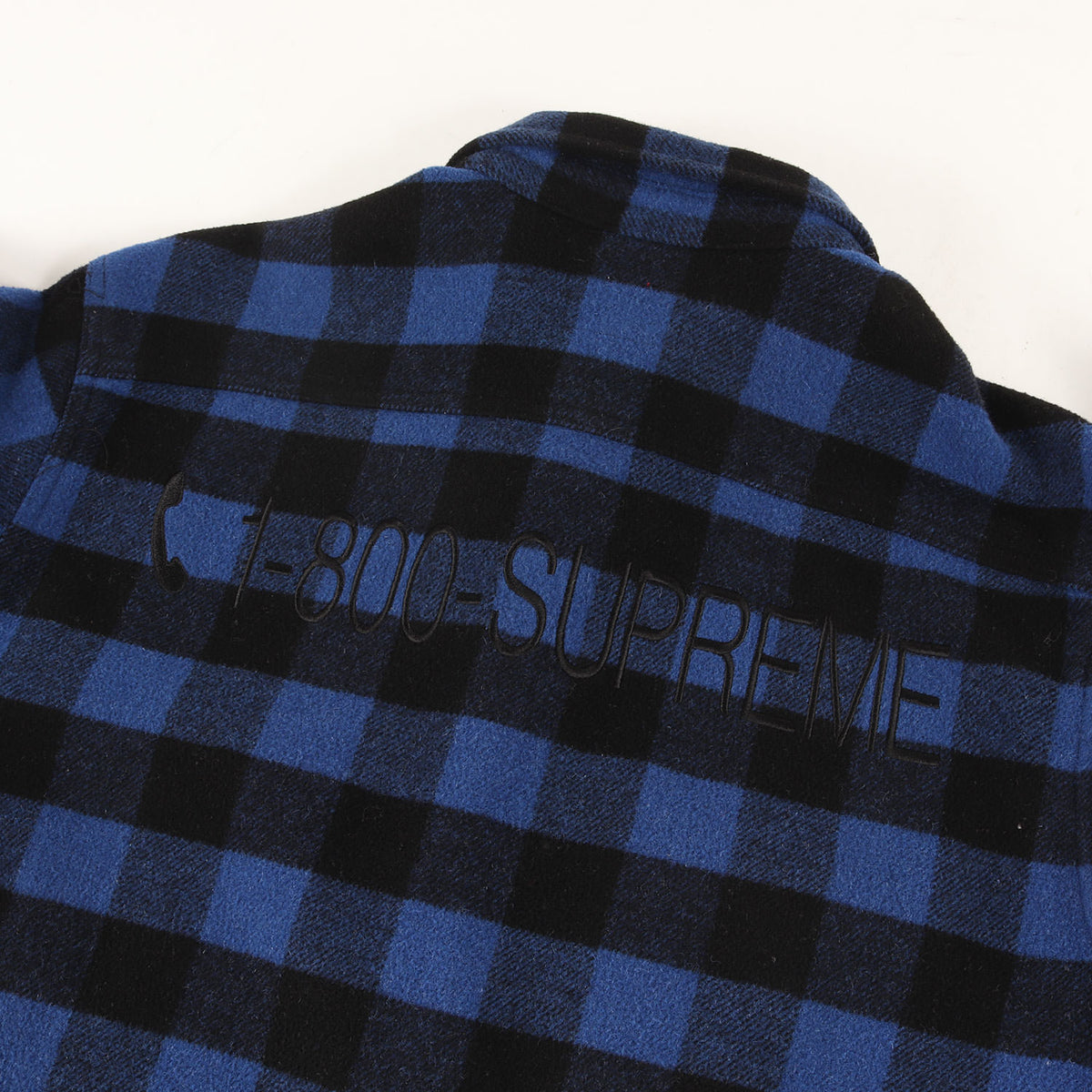 ロゴ刺繍 バッファローチェック ウールシャツ(1-800 Buffalo Plaid Shirt)