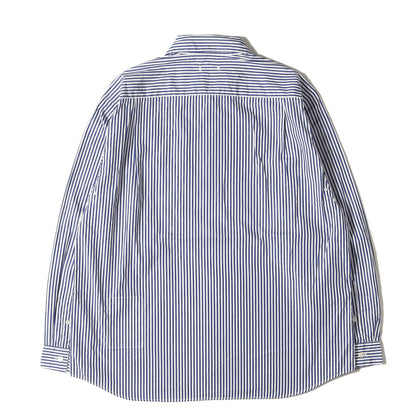 23SS ×Kvadrat デザイン ポケット ストライプ シャツ(POCKET REGULAR COLLAR BIG SHIRT / Pro 3 by Kvadrat)