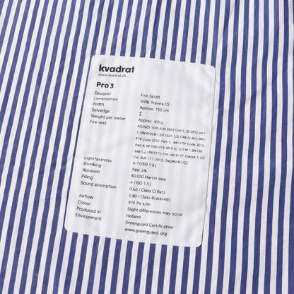 23SS ×Kvadrat デザイン ポケット ストライプ シャツ(POCKET REGULAR COLLAR BIG SHIRT / Pro 3 by Kvadrat)