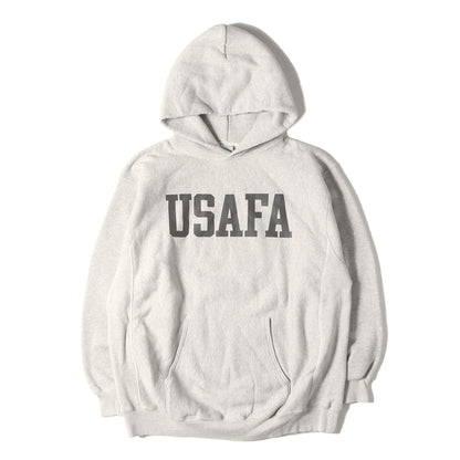 21AW BEAMS別注 USAFA  リバースウィーブ スウェット パーカー