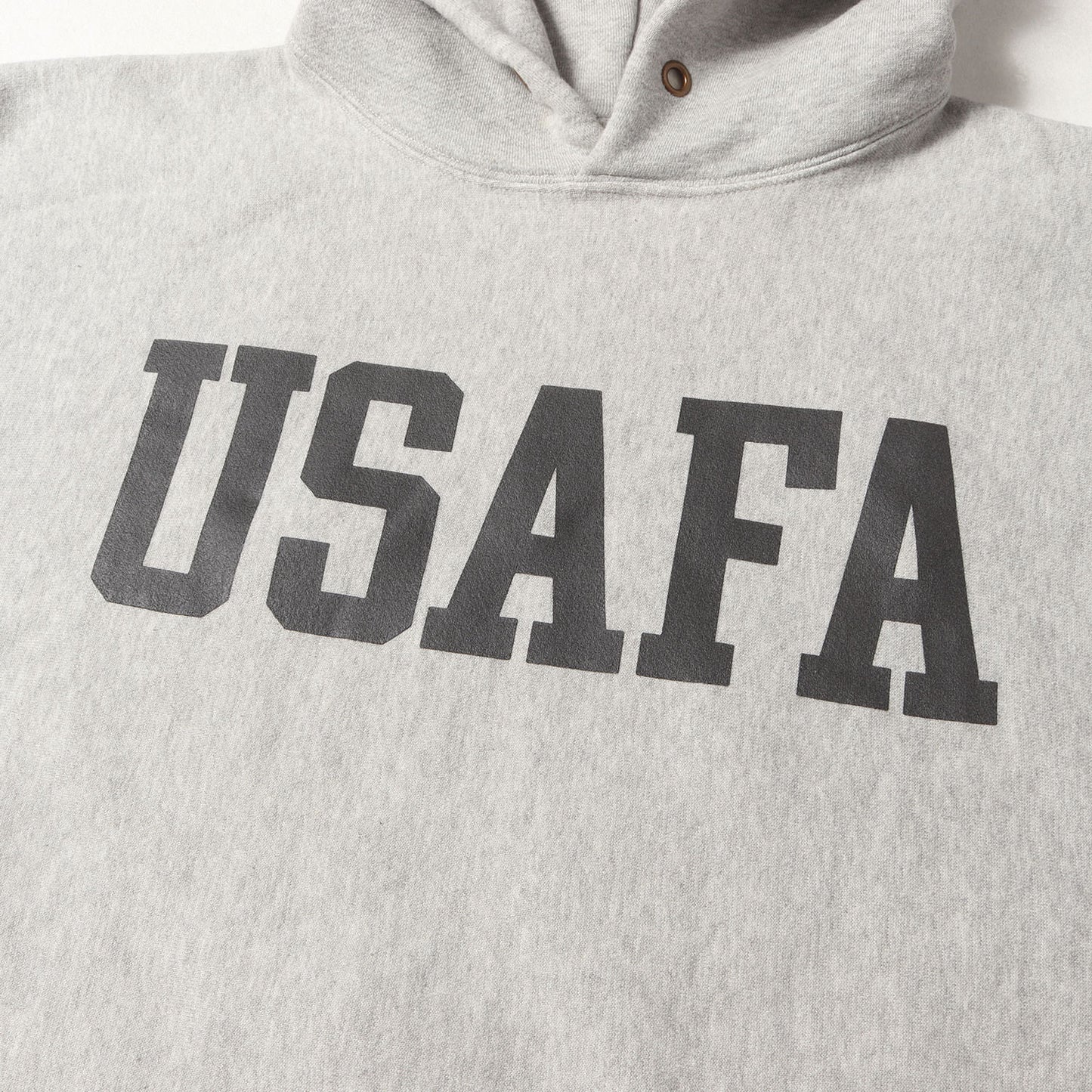 21AW BEAMS別注 USAFA  リバースウィーブ スウェット パーカー