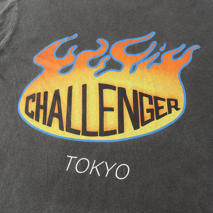 21AW ウォッシュ加工 ファイヤボール ロングスリーブ Tシャツ(L/S FIREBALL TEE)