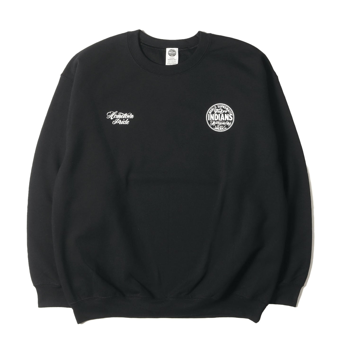 東京インディアンズ ブランドロゴ クルーネック スウェット