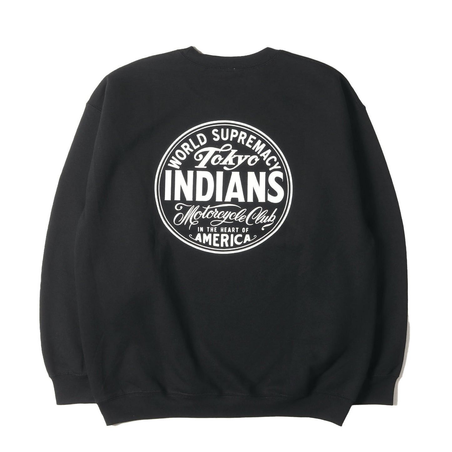 東京インディアンズ ブランドロゴ クルーネック スウェット