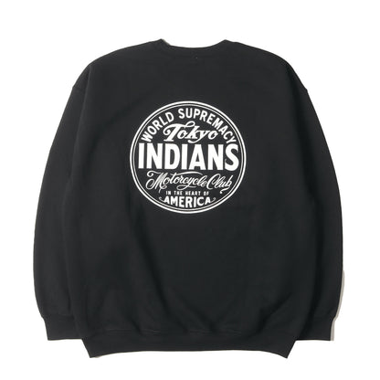 東京インディアンズ ブランドロゴ クルーネック スウェット