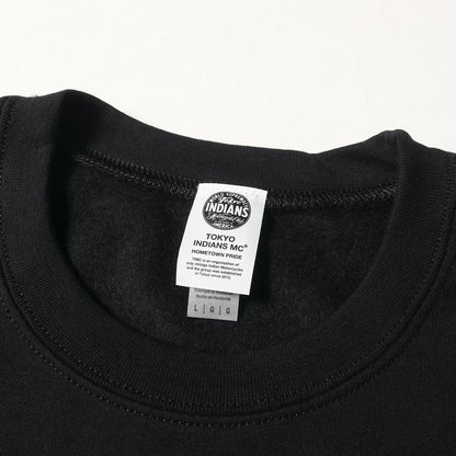 東京インディアンズ ブランドロゴ クルーネック スウェット