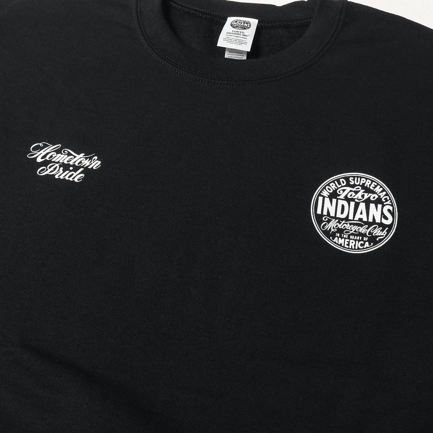 東京インディアンズ ブランドロゴ クルーネック スウェット