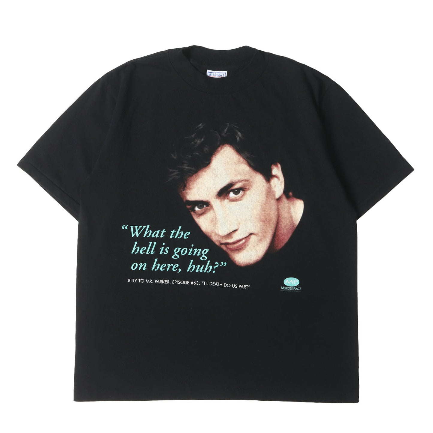 90s ドラマ Melrose Place Tシャツ(All Sportsボディ / USA製)