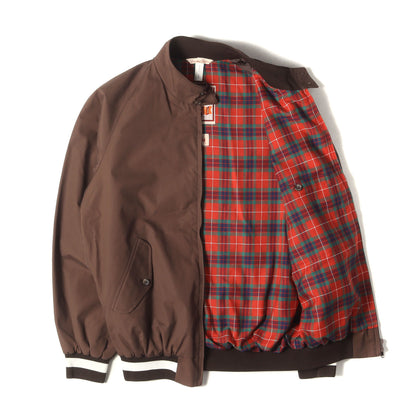 ×BARACUTA G9 裏地チェック ハリントンジャケット