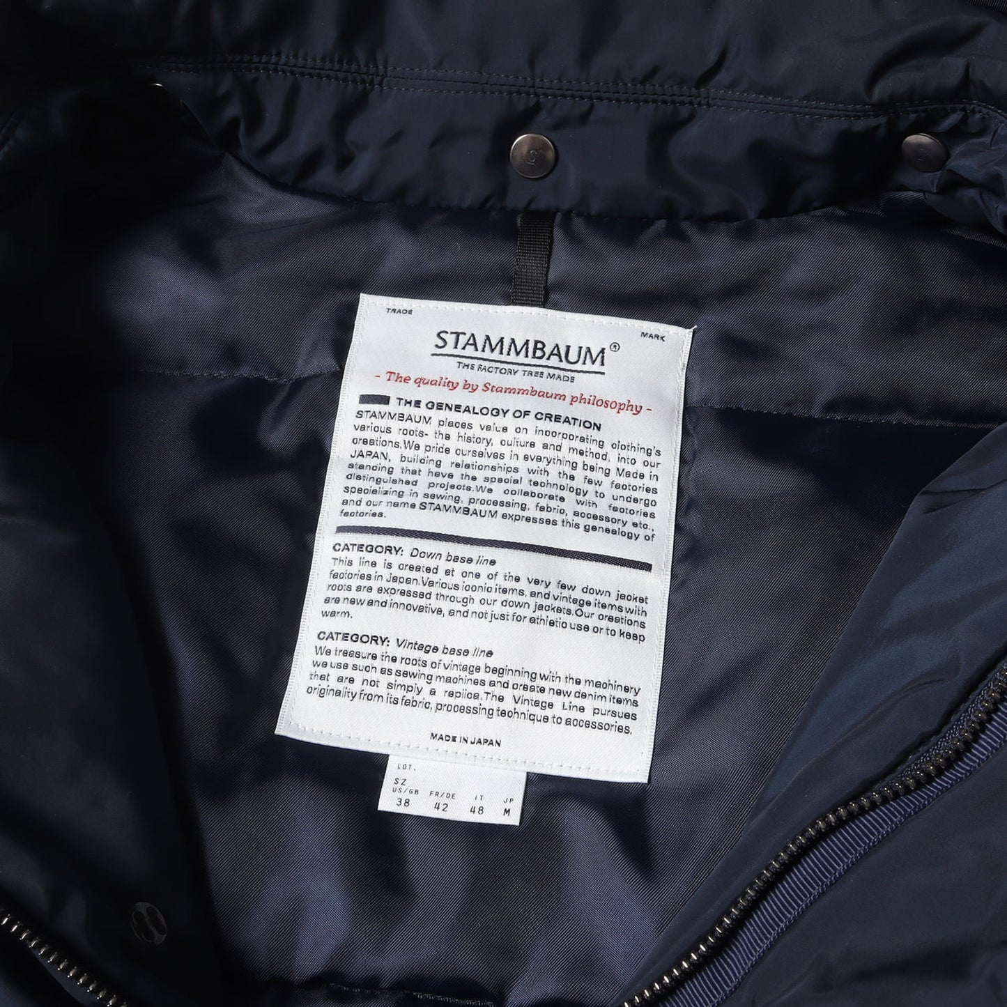 ×LIMONTA フード付き ダウンコート