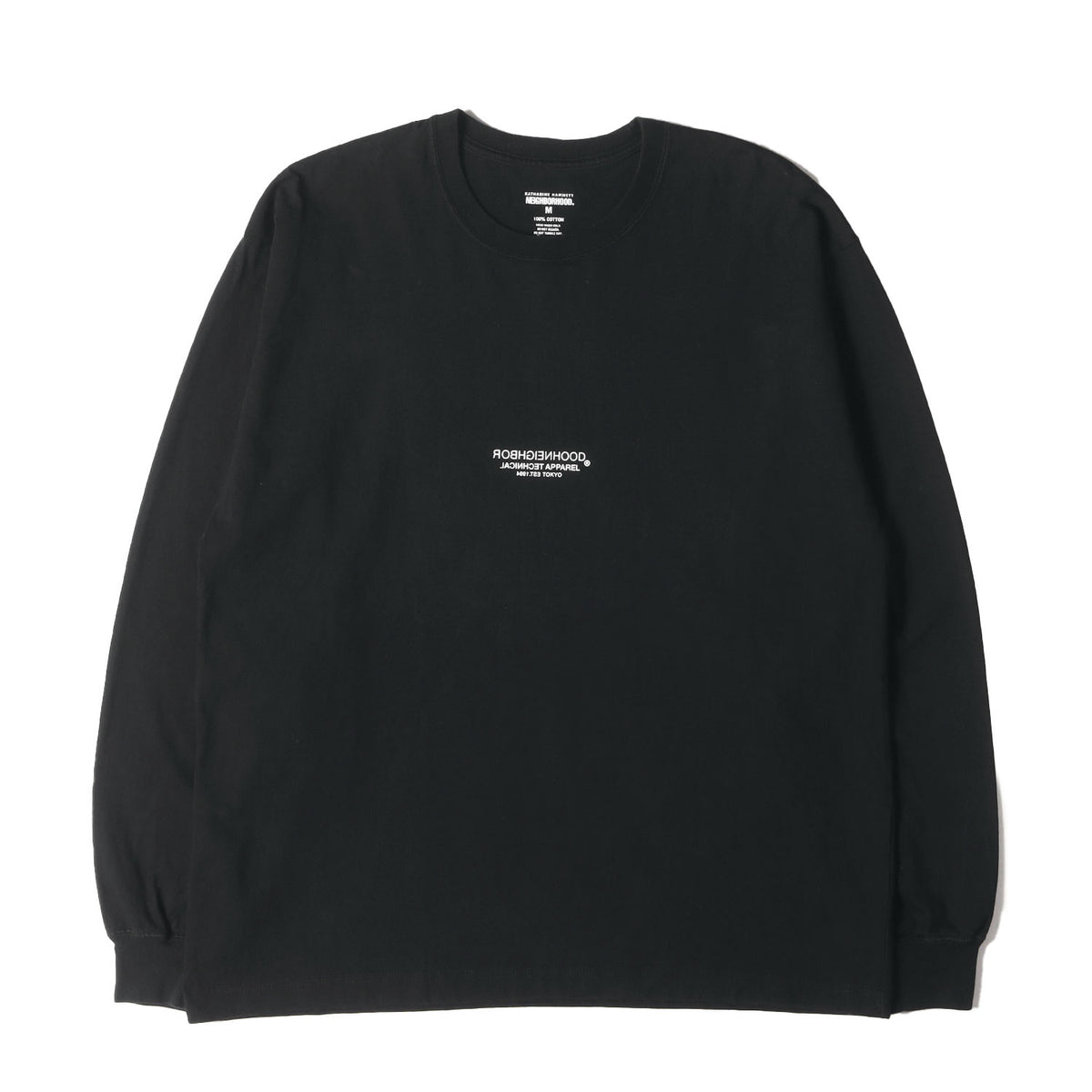 22AW ×KATHARINE HAMNETT バックロゴ ロングスリーブ Tシャツ